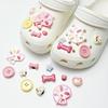 Cute Palette Style Shoe Charms Accessories Perfect for Clogs Slide Sandals Garden Shoe Decoration Buckles Pins Summer Gifts