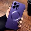 Luxury Soft TPU Matte Case For iPhone 16 15 14 13 12 11 Pro Max Plus 15Pro iPhone15 For Magsafe Mag Safe Wireless Charge Cover