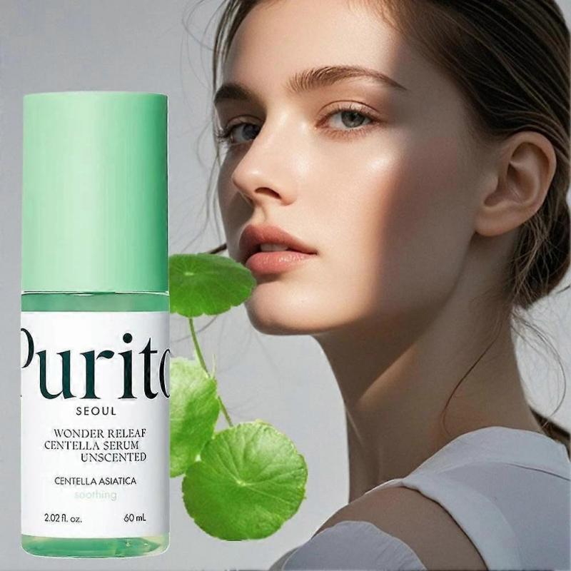 60ml Purito SEOUL Wonder Releaf Centella Serum Unscented, Anti-Aging Skin Care
