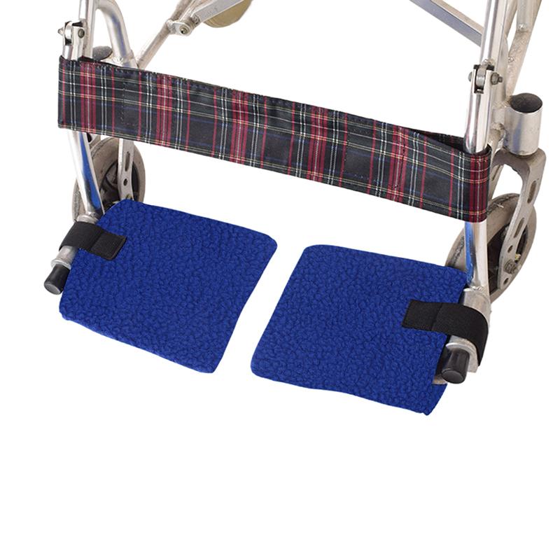Rollstuhl Fußstützenpolster Fußplatten-Schutzpolster Beinauflagenkissen Fußschutzpolster zur Vermeidung von Fußkratzern