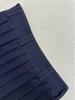 Affordable Age-Reducing Sweet Cool Academy Style Navy Blue Pleated Skirt - 1331 Early Autumn Edition