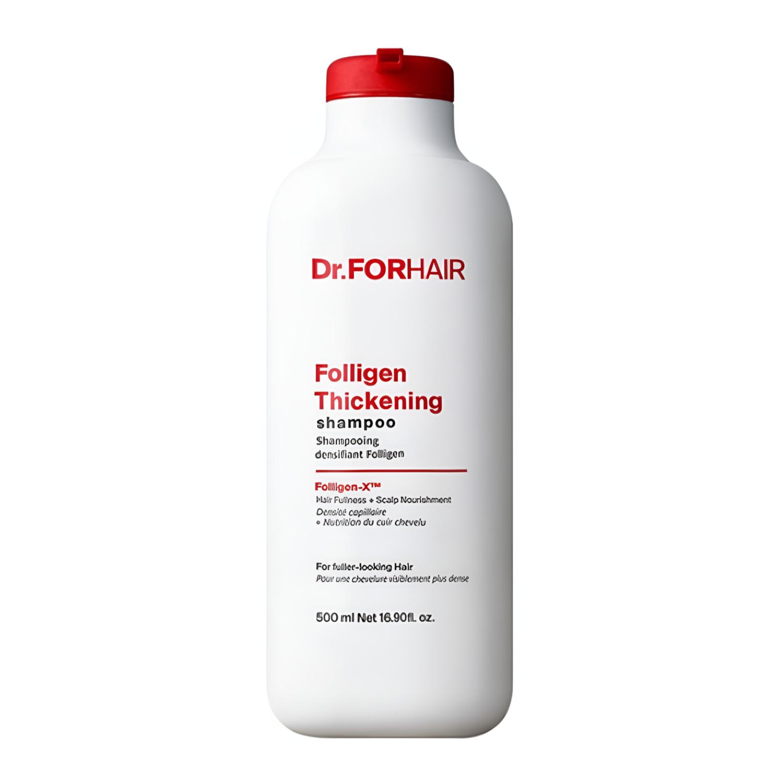 Dr.FORHAIR Folligen Thickening Shampoo Hair Loss Care & Volumizing Shampoo 500ml 1 pc