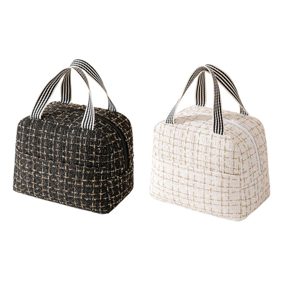 2PCS/SET Fashion Thermal Insulation Bag Large Capacity Cooling Picnic Bag Tote Lunchbox  Students