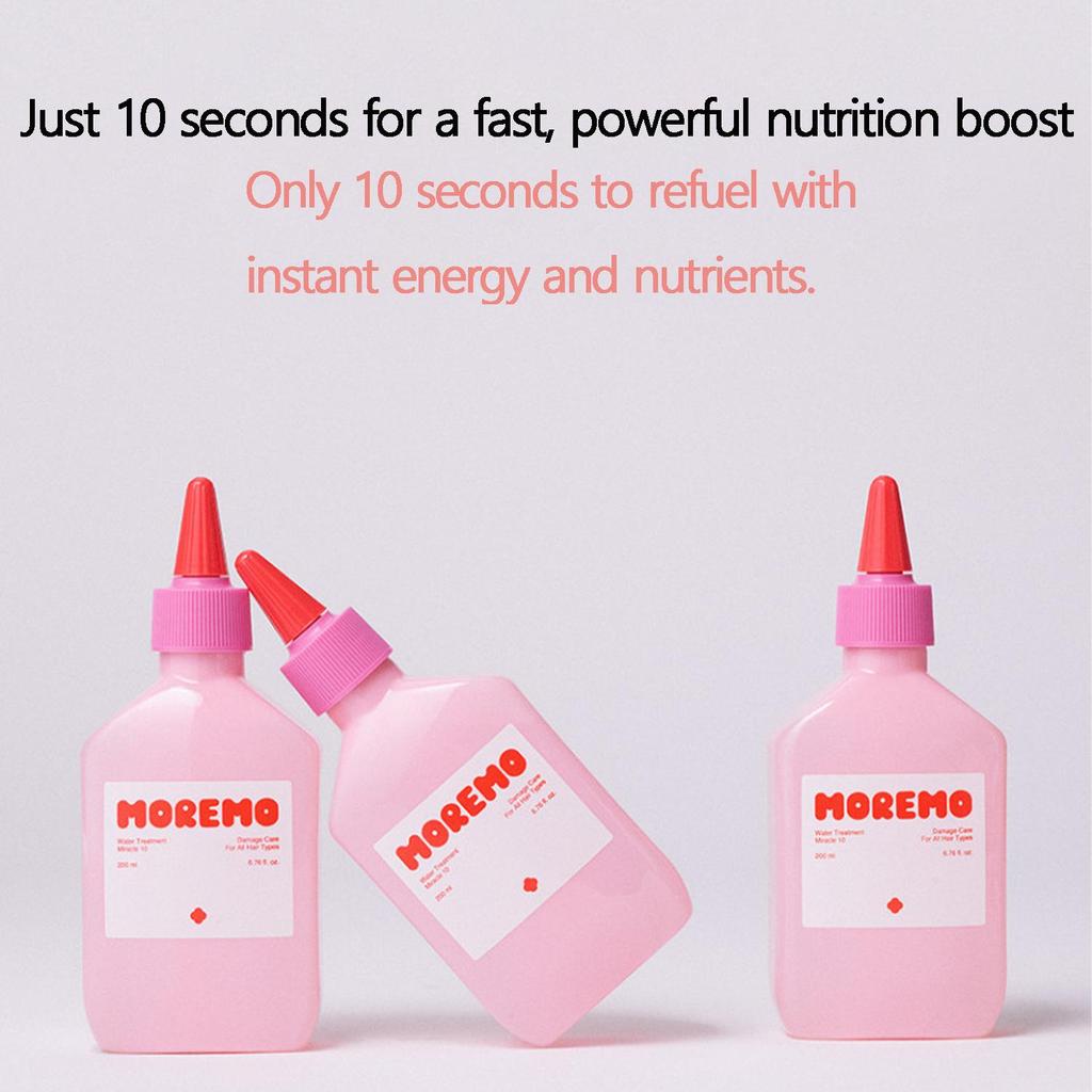 MOREMO Θεραπεία νερού Miracle 10 (200ml 6,76 oz) Υγεία κατεστραμμένων μαλλιών