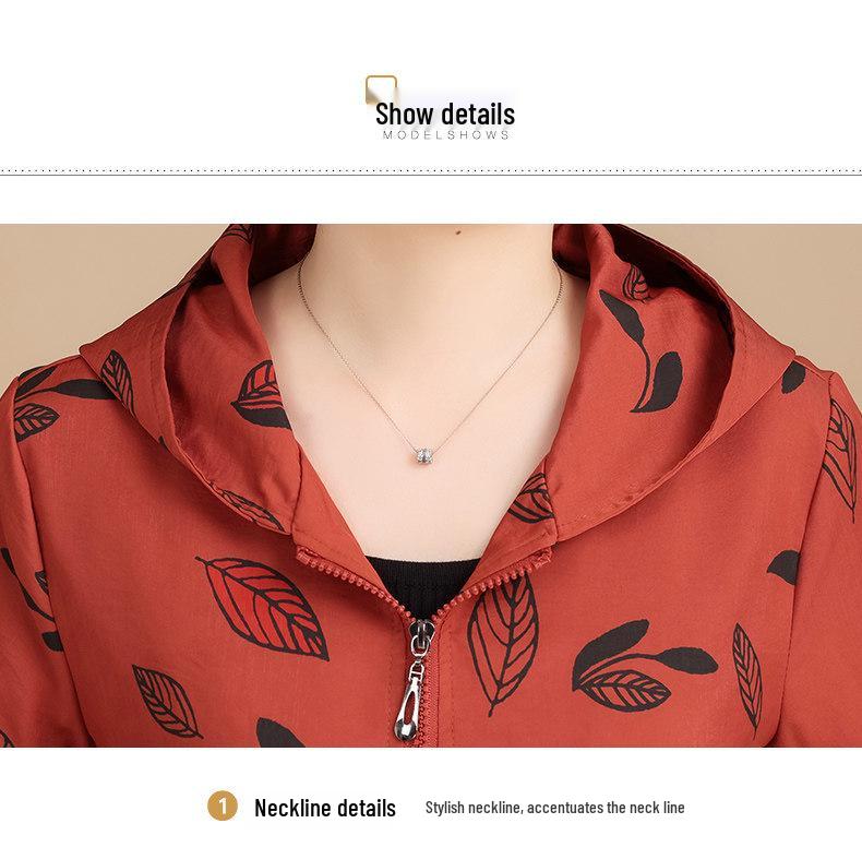 2026 Spring & Autumn Stylish Casual Jacket for Middle-Aged Women