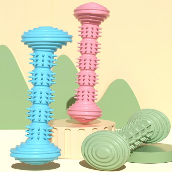 Stachelige Hundekau Spielzeug Hundezahnreinigung Spielzeug Sichere Hundezahnbürste Spielzeug für Welpen Zahnen Aggressive Kauer Mundgesundheit