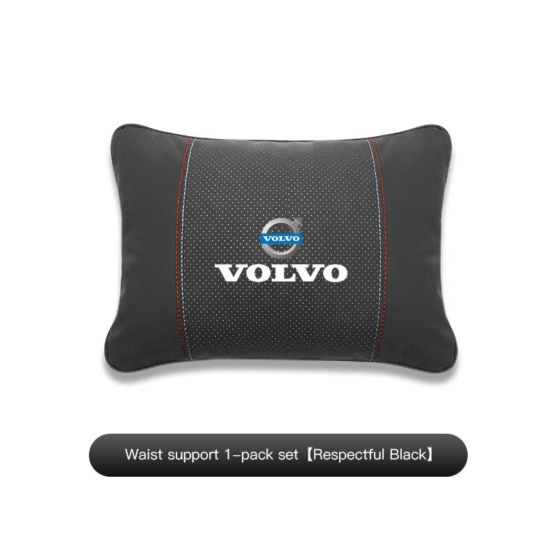 Car Headrest Neck Pillow Waist Pillow For Volvo V60 V40 XC90 S60 C30 XC60 V50 V70 S90 Olestar AWD XC40 Car Interior Accessories