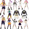 K-Pop Demon Hunters Zoey Rumi Mira Costume Set Huntrix Golden Cosplay Girls 3D Print Stage Clothes Uniform Role Playing Outfits