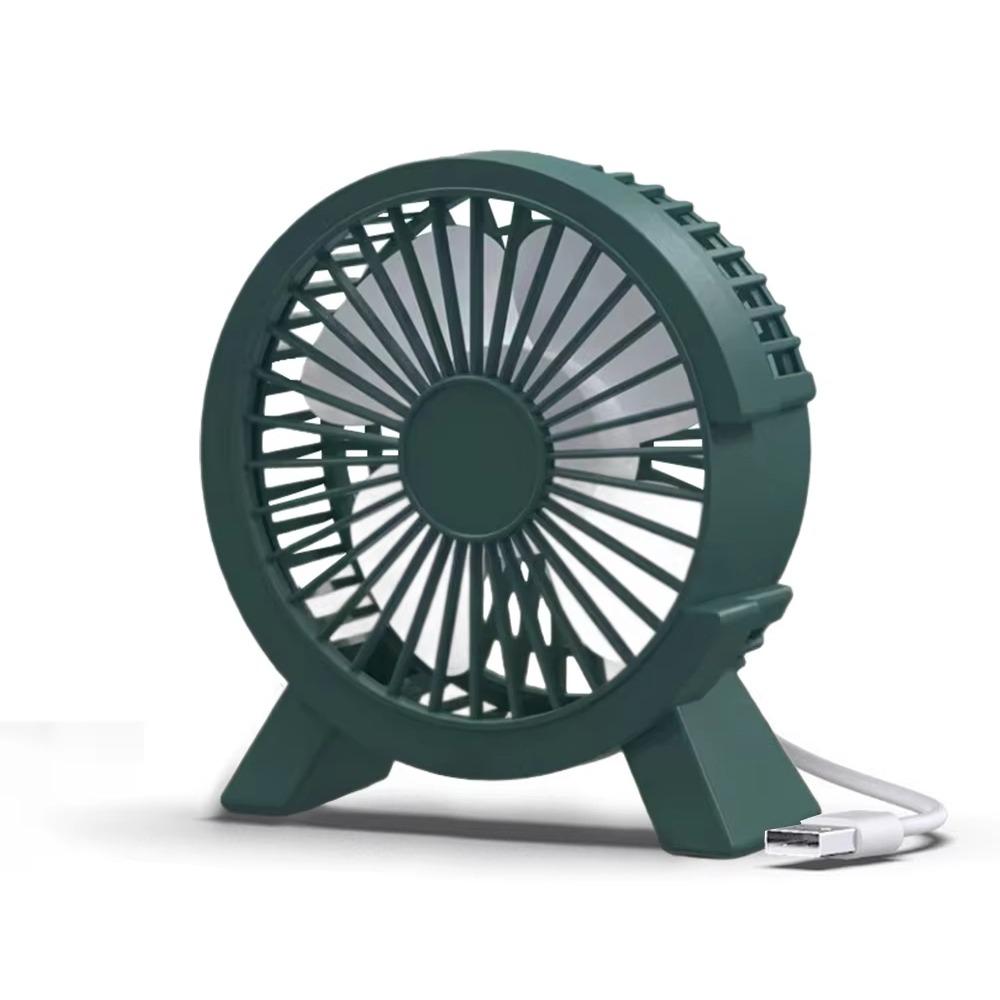 Quiet Motor USB Desk Fan USB Powered Desktop Fan Portable Quiet Cooling Fan Dormitory Use