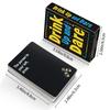 Drink Up and Dare Party Board Game Cards – Fun Social Drinking Game for Family Gatherings, Friends Gatherings & Team Building