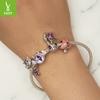 S925 Silver Fantasy Cat Diy Bracelet Beaded, Mystery Animal Handmade Bead Jewelry Accessories