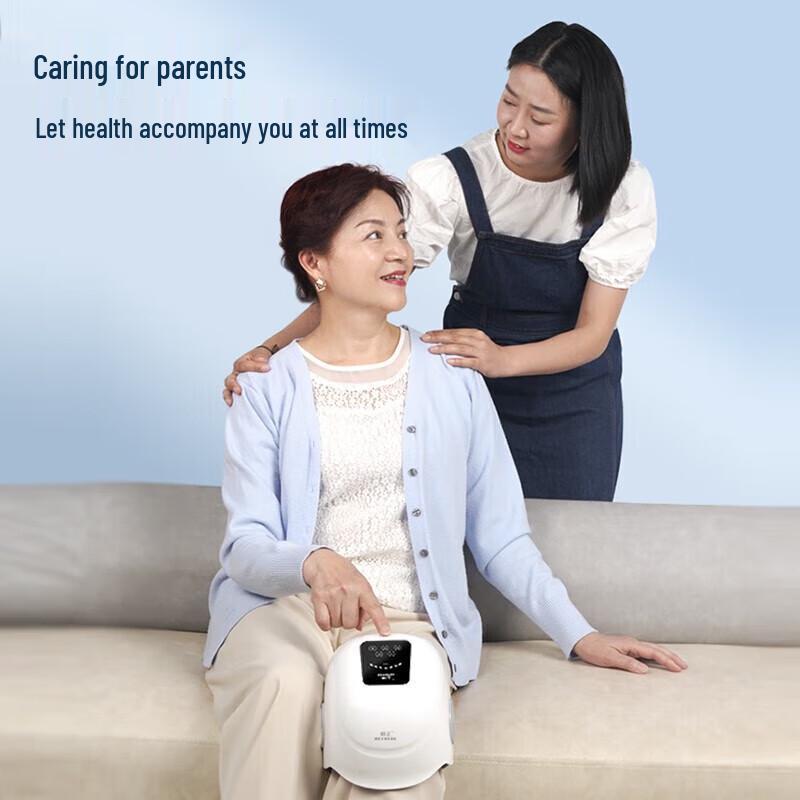 HEZHENG Portable Knee Massager with Heat and Air Compression