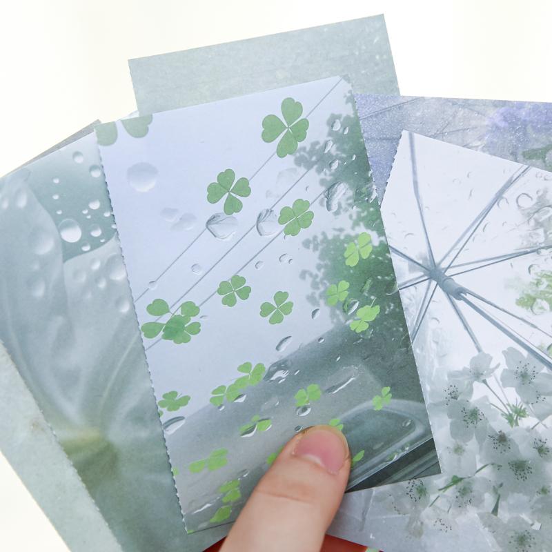 30sheets Instant Collection Series Kawaii Ins Landscape Message Notes DIY Scrapbooking Materials Aesthetic Craft Paper