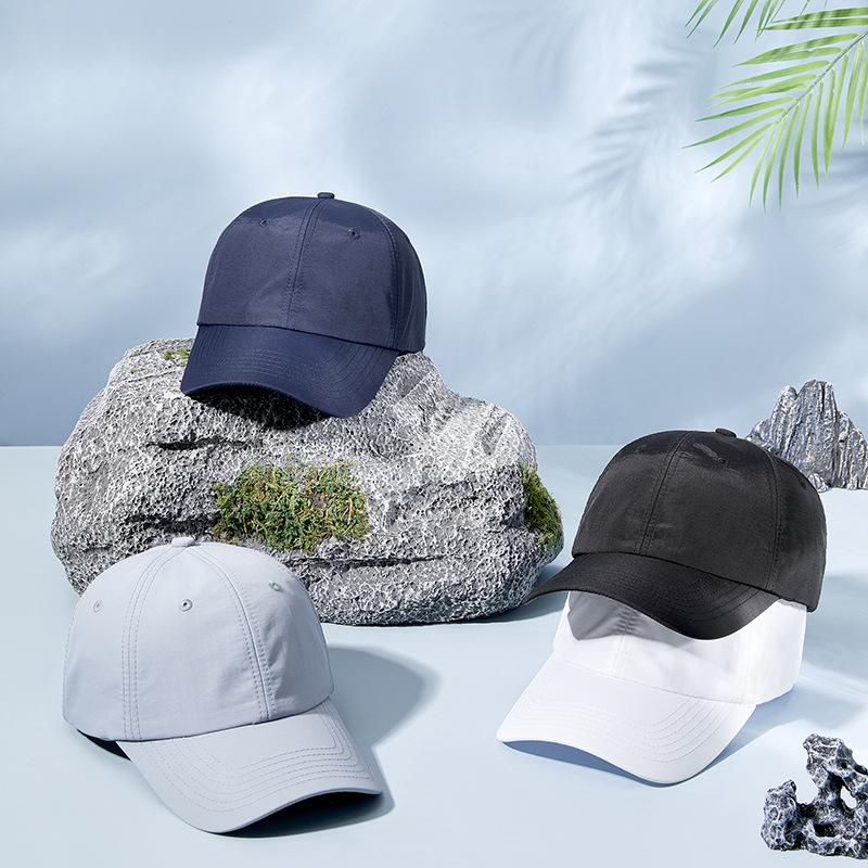 Spring And Summer Outdoor Sunscreen Visor Hat Men'S And Women'S Sports Breathable Quick-Drying Cap Casual Versatile Baseball Cap