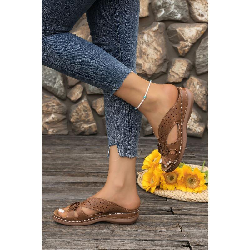 New Summer 2026 Collection Women's Sandals Women's Wedge Flower Beach Sandals and Slippers