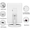 Makeup Mirror With LED, 1x Magnification Triptych Makeup Mirror, 2X, 3X, Cosmetic Mirror 21 Led Lighting Touch Screen, 180 ° Adjustable (White)
