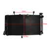 Aluminum Radiator Cooling Engine Cooler For Yamaha FZ1 FZ1N 06-18 FZ8 11-19
