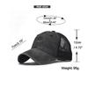 Board Light Ripped Old Made Cap Baseball Ventilated Permeable Air Mesh Cotton Washed Caps Men And Women Tide Spring And Summer Vintage Hat