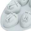 3D   Shape Silicone Mold Cake Baking Pan Hollow Ice Cream Chocolate Mold Tool