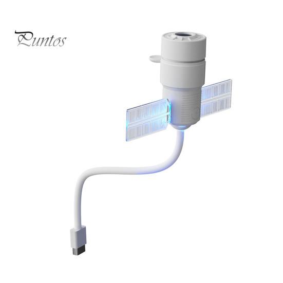 Dorm Room Decor 2 in 1 Star Projector Night Light, USB Space Nebula Lamp with 360 Projection for Nursery Degree Rotating Film, Car Interior