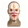 Cross-scarred Man Mask, Horror Haunted House Escape Room Mask