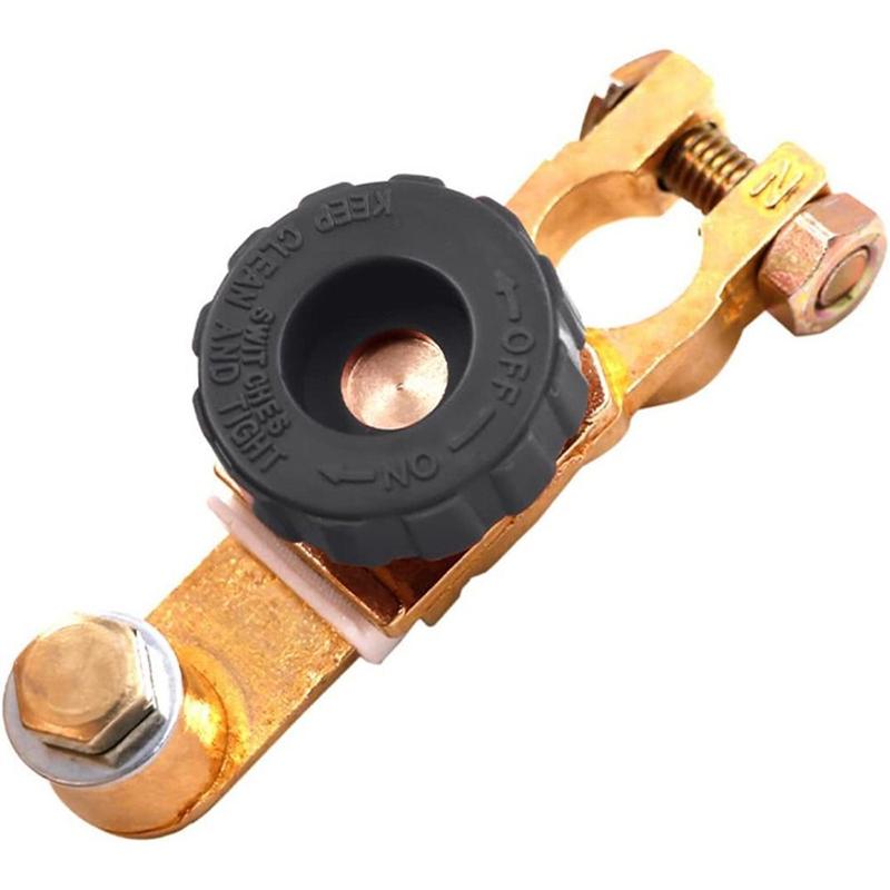 

1 Piece Durable 12V Battery Cut Off Switch Terminal Link Battery Disconnect Switch Rotary Black Red Battery Isolator Switch чорний