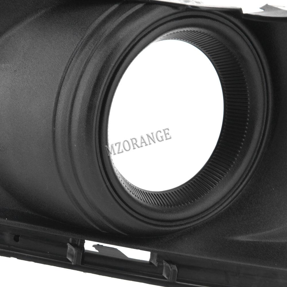 Front Stoßstange Fahrer Seite Nebel Licht Abdeckung Für Ford Mustang 2015 2016 2017 FR3Z17E811AA Scheinwerfer Rahmen Schützen Auto Zubehör