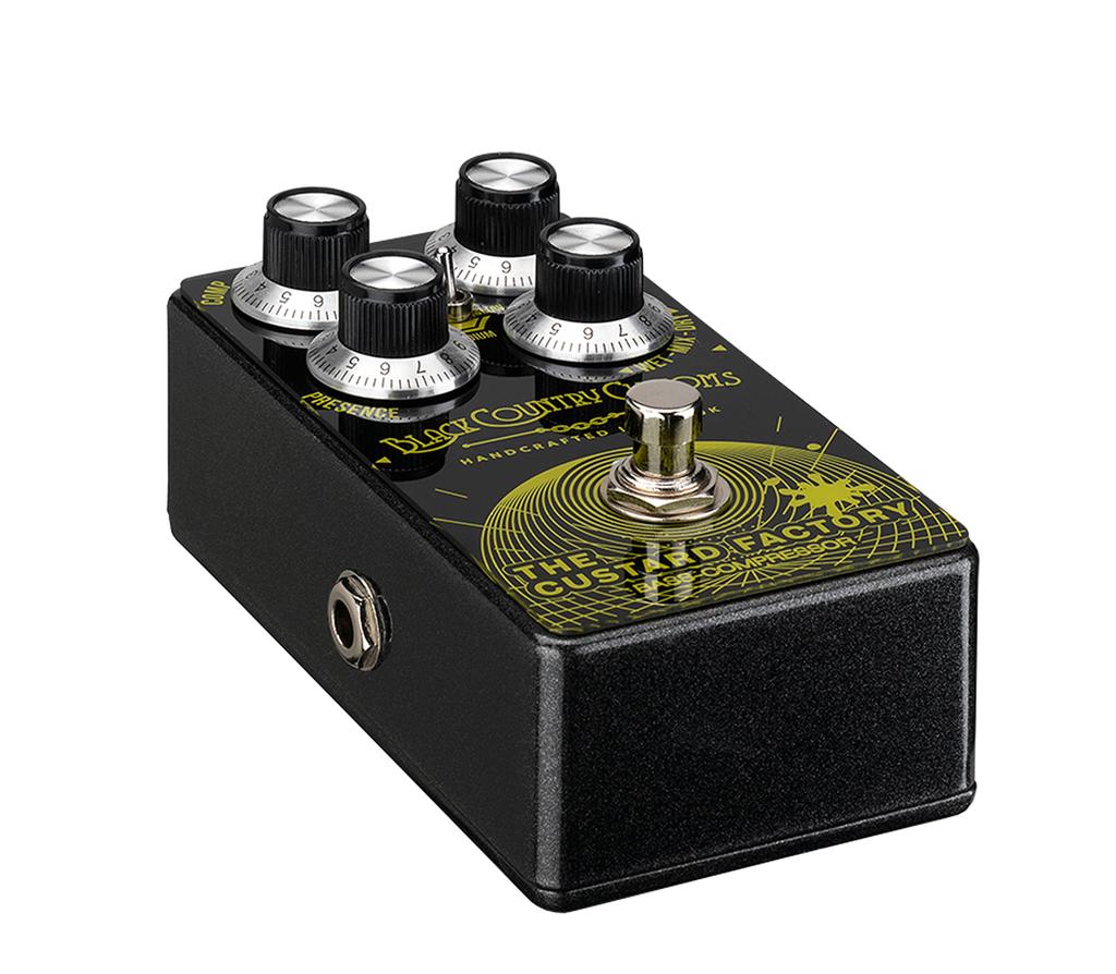 Laney Black Country Customs The Custard Factory Compressor Boutique Bass Effects Pedal (BCC-TCF)
