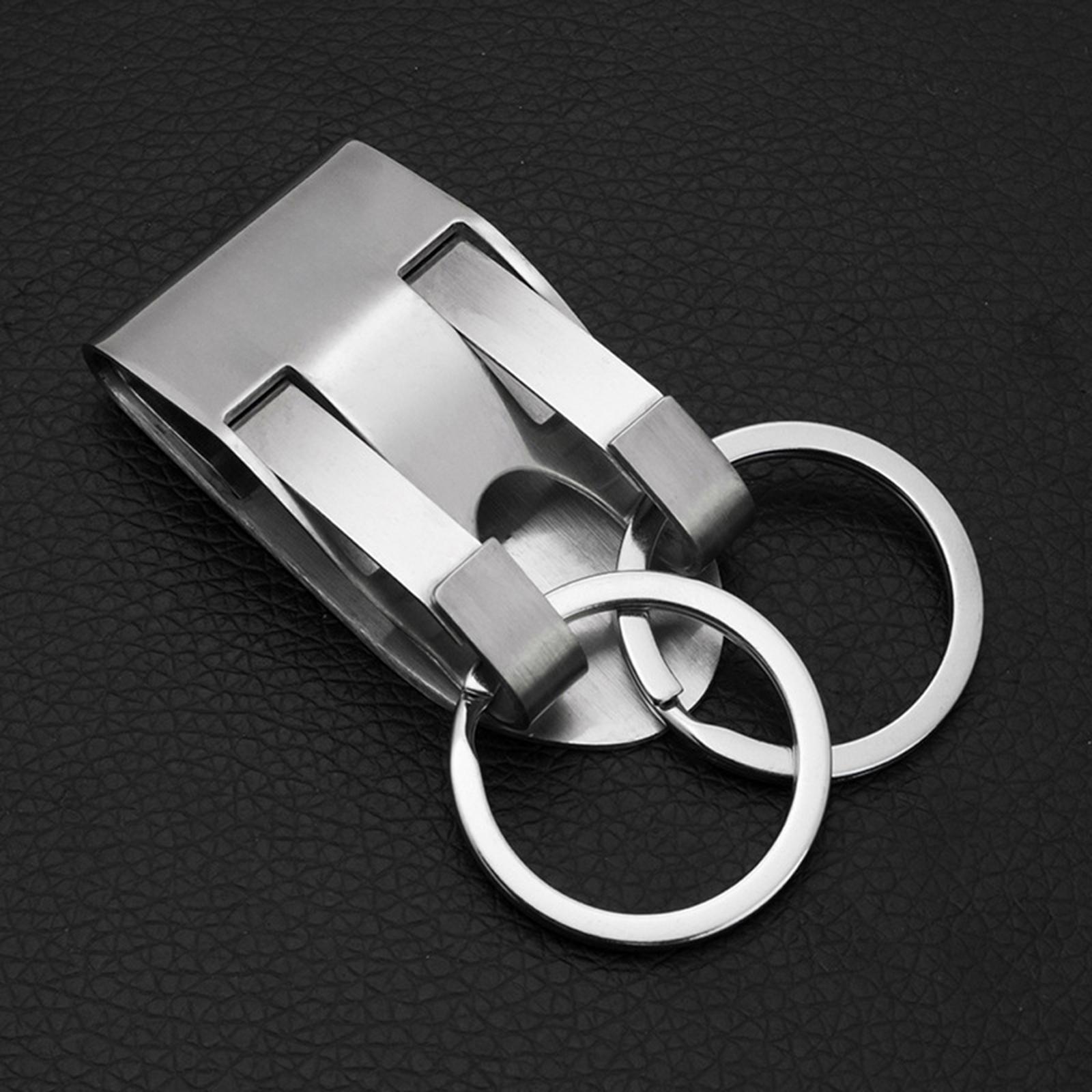 Multi-purpose Metal for Key Chain Keeper Double Ring/Single Ring for Badge & Key
