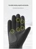 Unisex Winter Ski Gloves: Water-Repellent, Windproof, Thick, Warm, Non-Slip, Touchscreen Compatible, Ideal for Skiing, Cycling, and Driving