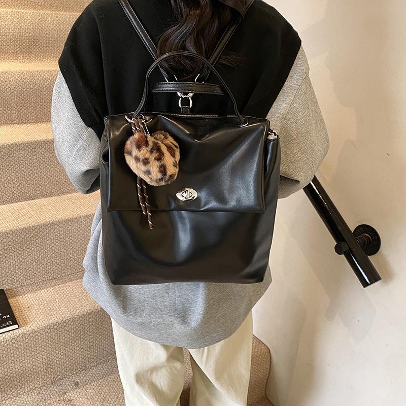 Student Class Backpack Women's 2025 New Trend Fashion Student Bag Premium Versatile Women's Bag