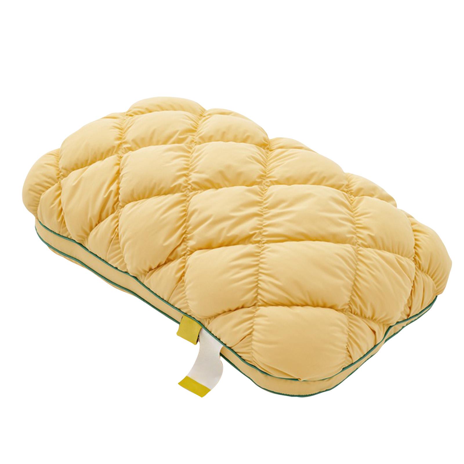 

Pineapple Cloud-shaped Pillow, With Softness And Support Suitable For Side-lying And Supine Positions. A Sleep Aid Pillow. One Size жовтий