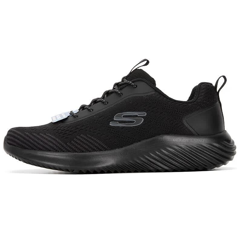 

Skechers Men s 232377-BBK Mesh Lightweight Running & Casual Shoes 10.5