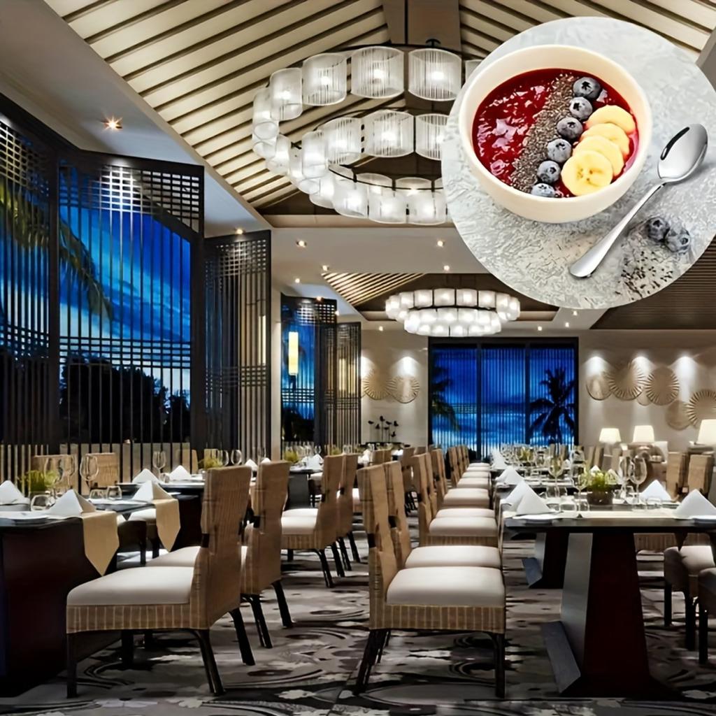 Set of 4 Stainless Steel Spoons - 6.7" Mirror-Polished, Dishwasher Safe for Coffee, Ice Cream.