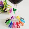 Etiqueta de Silicona Reconocedor de Copas de Vino Etiquetas de Identificación para Vasos de Bebir Señales Etiqueta para Accesorios de Fiesta y Bar
