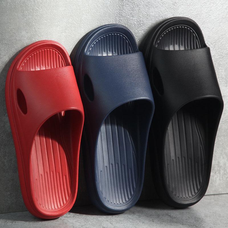 Summer Quick-Dry Breathable Non-Slip Indoor Couple Slippers - Men's & Women's Home Comfort