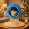 Breathable Woven Bird Nest Imitation Rattan Weave Desktop Bird Nest Cool Bird Breeding Nest Parrot