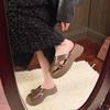 Women's Slope Heel Sandals Spring New Style Round Head Deep Mouth Waterproof Table Anti-slip Wear-resistant Slippers