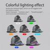 Wireless Gaming Mouse Rechargeable Bluetooth Mouse with LED Screen 2.4GHz/Bluetooth,3200DPI Wireless Gaming Mouse for Laptop,PC