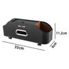 uldf10 Car Seat Back Storage Water Cup Holder Tissue Box Organizer For Mitsubishi Space Star Eclipse Cross ASX Lancer Galant Ralliart