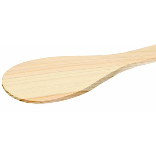 Umezawa Wooden Hinoki Rice Paddle, 21cm, Made In Japan, 223210