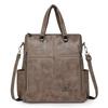 Damski plecak vintage wielofunkcyjny skórzany PU torba na ramię dużej pojemności ręczna torba crossbody do codziennych dojazdów do pracy i weekendowych wyjść