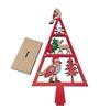 Multicolor Christmas Decoration Xmas Tree Shape Tabletop Ornament  Holiday Decoration