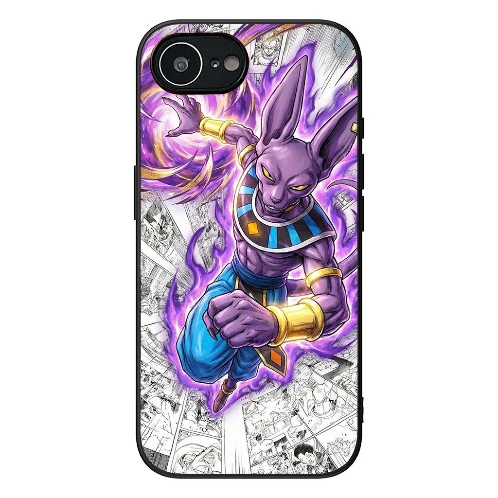 

Cover for Samsung Galaxy S25 S24 S22 S23 FE Ultra Plus A56 A05 A06 A15 A16 A55 S7 Edge + Case Comics Beerus Dragon Gokus Ball Galaxy S25 Ultra