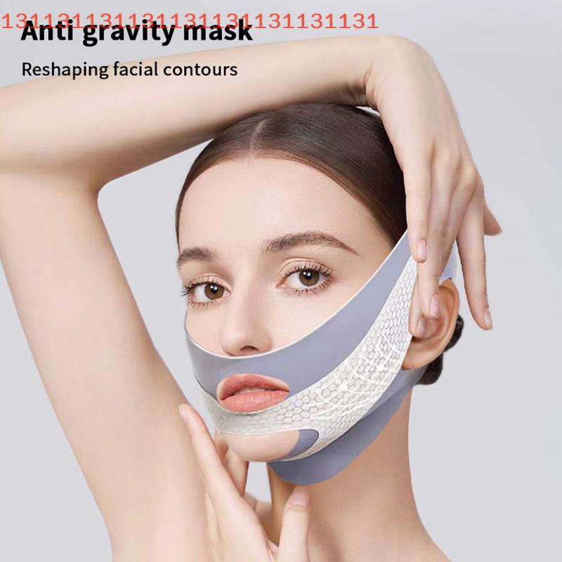 Face Slimming Bandage, V-Line Face Shaper & Double Chin Reducer, Anti-Wrinkle Facial Lifting Strap For Tightening & Skin Care