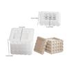 Silicone Jewelry Box Molds Epoxy Resin Mould Cube Storage Container Molds Suitable for DIYs Storage Container