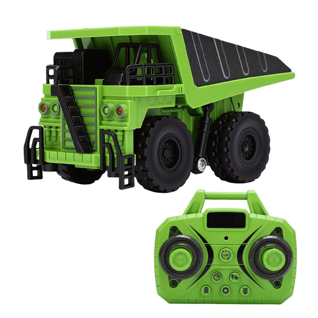 1 64 RC Dump Truck Toy Mini Bluetooth App Control Desktop Model Engineer Truck 2.4GHz Remote Control Construction