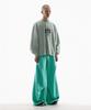 Paensyo 6:19 Cross Mock Neck Long Sleeve - Sage