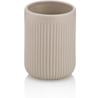 KE23739 Toothbrush Holder, Beige Ceramic