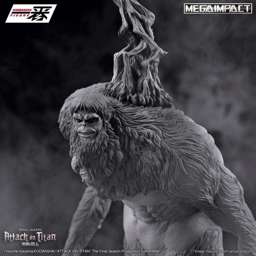 Ichiban Kuji Attack on Titan ~Each Person's Resolve~ Last One Prize: Beast Titan Figure ~Battle of Heaven and Earth ver.~ MEGAIMPACT
